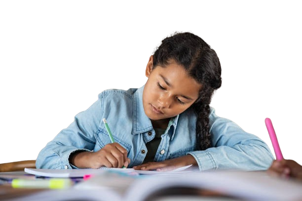 Child learning illustration