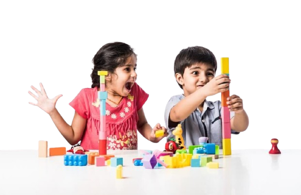 Happy child with phone
